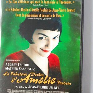 1/$7… 2/$12… 3/$15… 5/$20 🎥 DVD Movies, films, películas ✨Amélie DVD